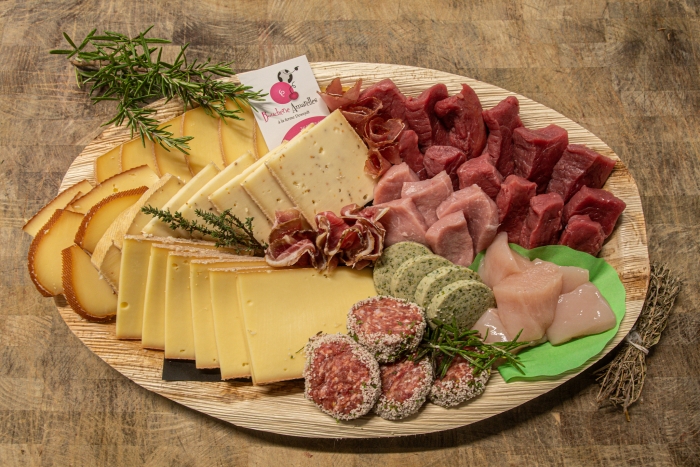 Photo de Plateau fromage raclette - pierrade